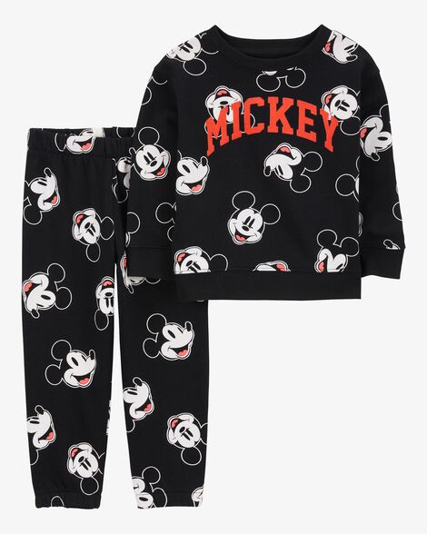 Product image 1 of Baby 2-Piece Mickey Mouse Sweatshirt & Pant Set