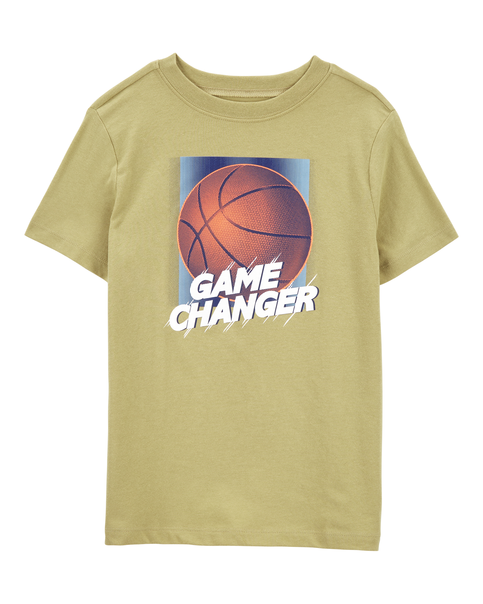 Boys Game Changer Short-Sleeve Basketball Graphic Tee - Gold