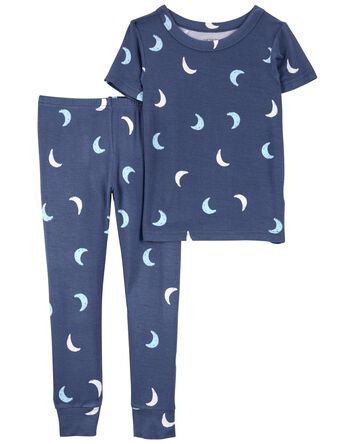Toddler 2-Piece Moon PurelySoft Pajamas