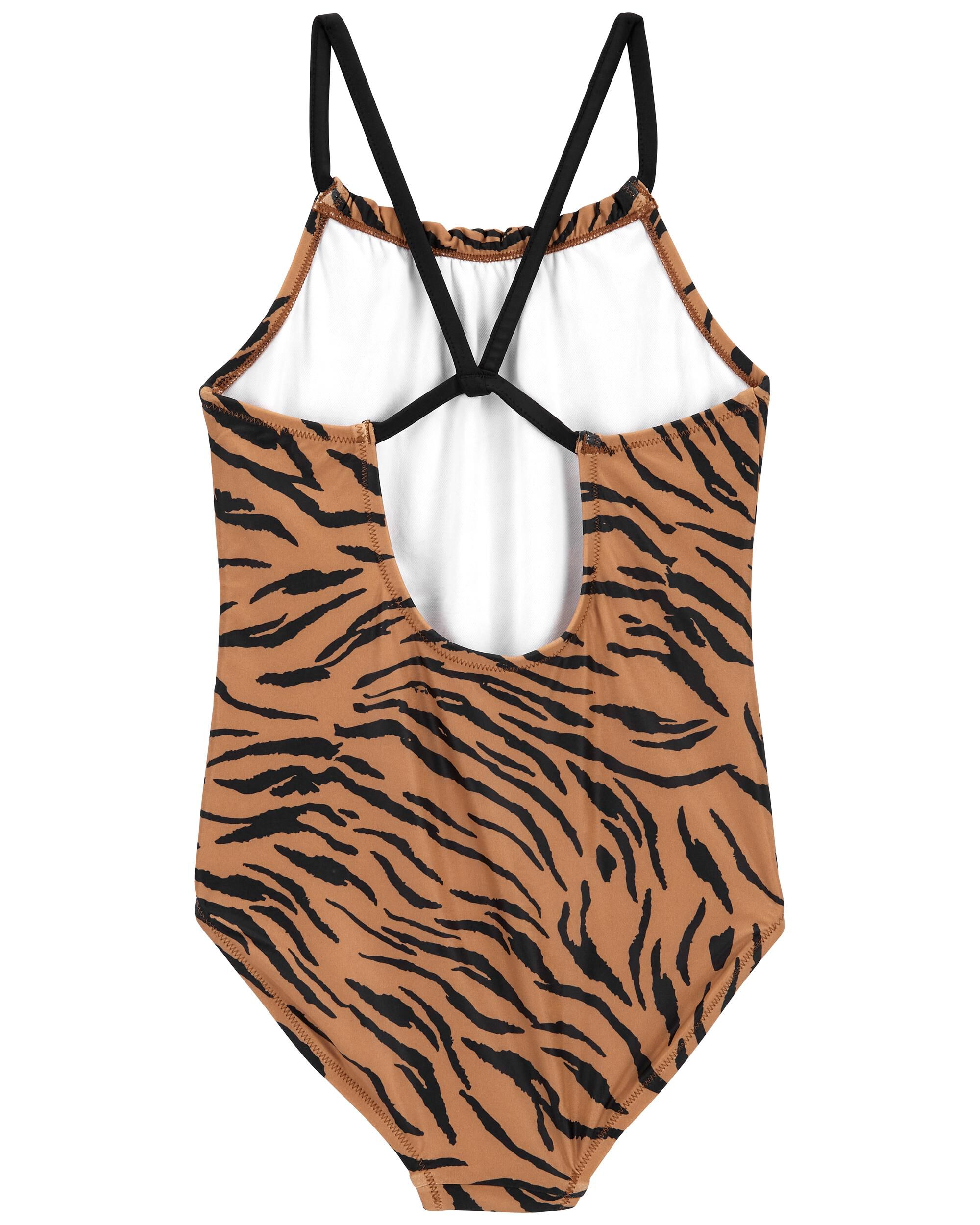 Kid 1 Piece Tiger Swimsuit