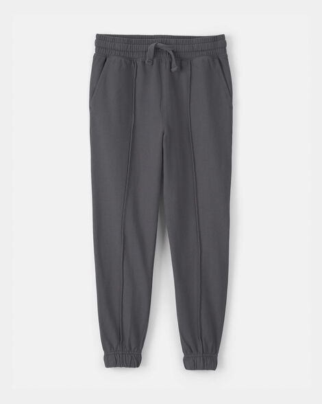 boys french terry joggers - grey