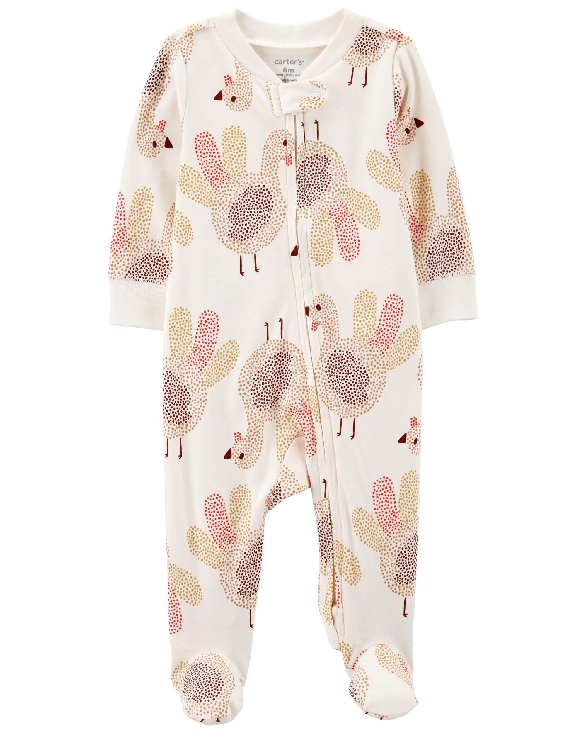 Baby turkey pajamas outlet
