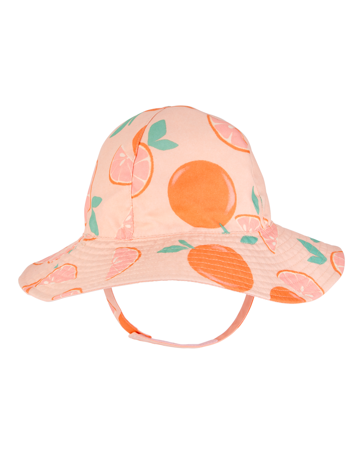 ★ PISCESS★ Doodle Drawing Swimming Cap Apricot 5006091965 Baby Girl Orange Fruit Print Reversible Swim Hat - Orange
