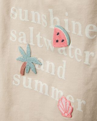 Product image 2 of Baby Sunshine, Saltwater and Summer Graphic Tee
