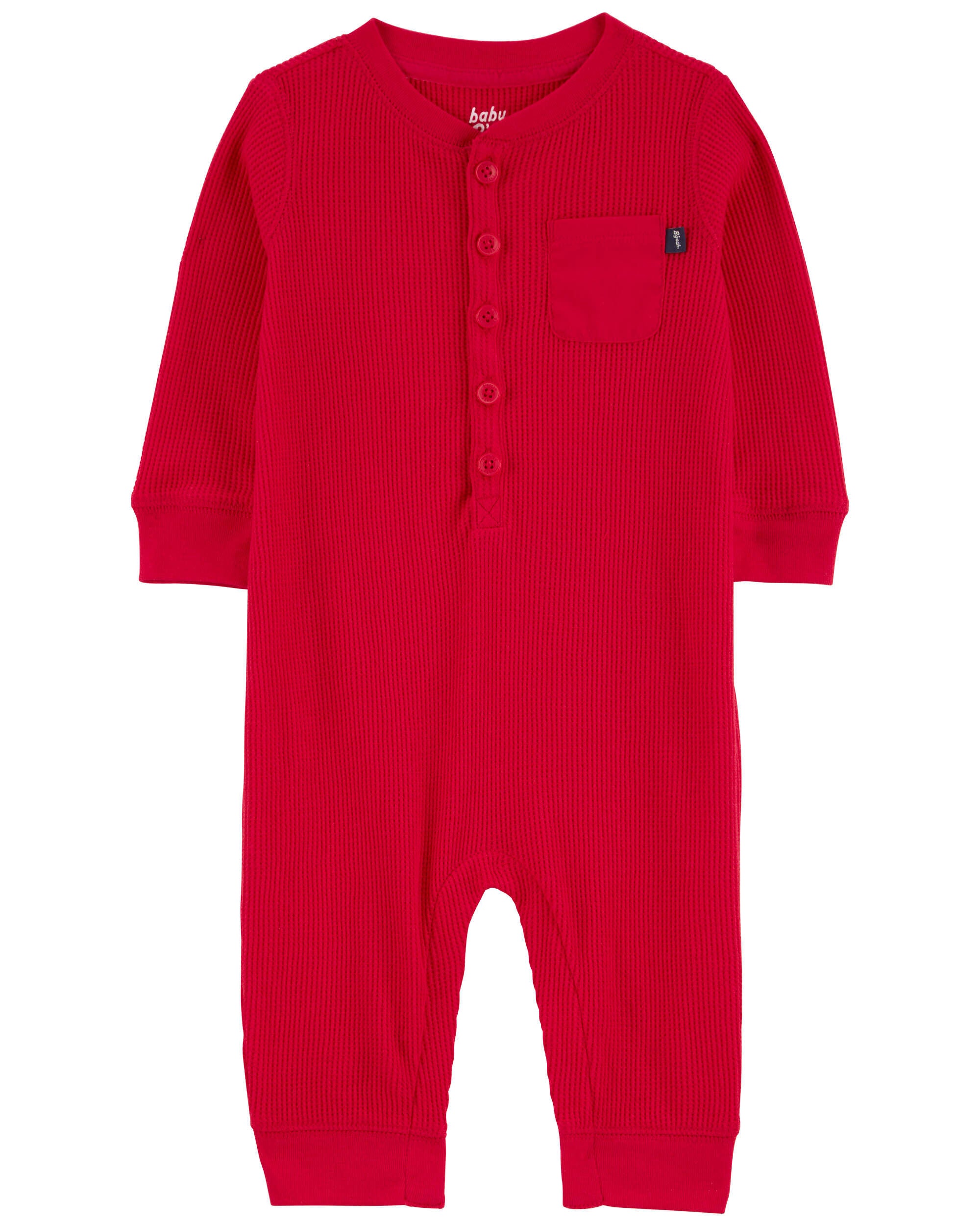 Baby B'Jolly Waffle Knit Jumpsuit - OshKosh | Carter's