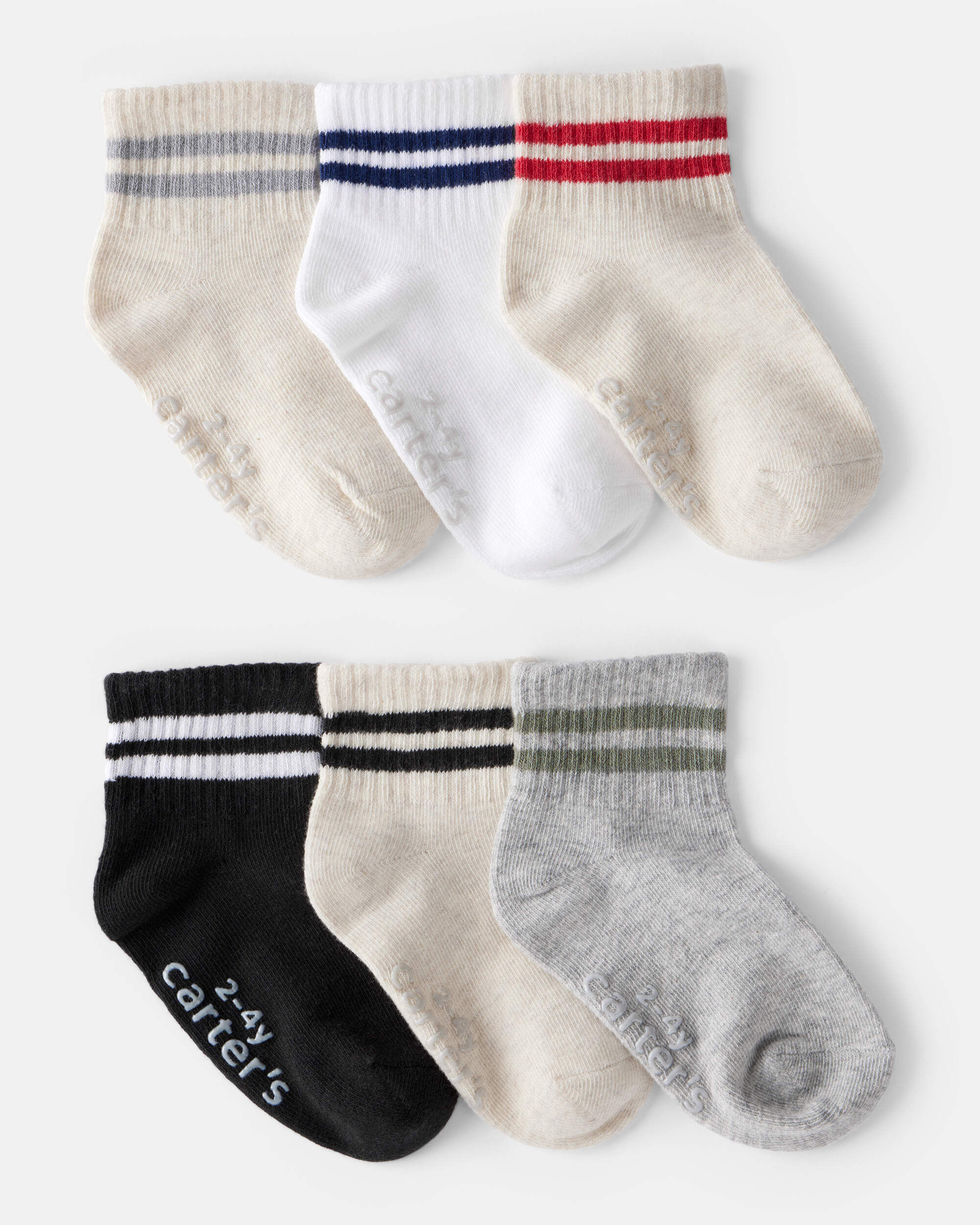 Toddler Boy 6-Pack Ankle Socks
