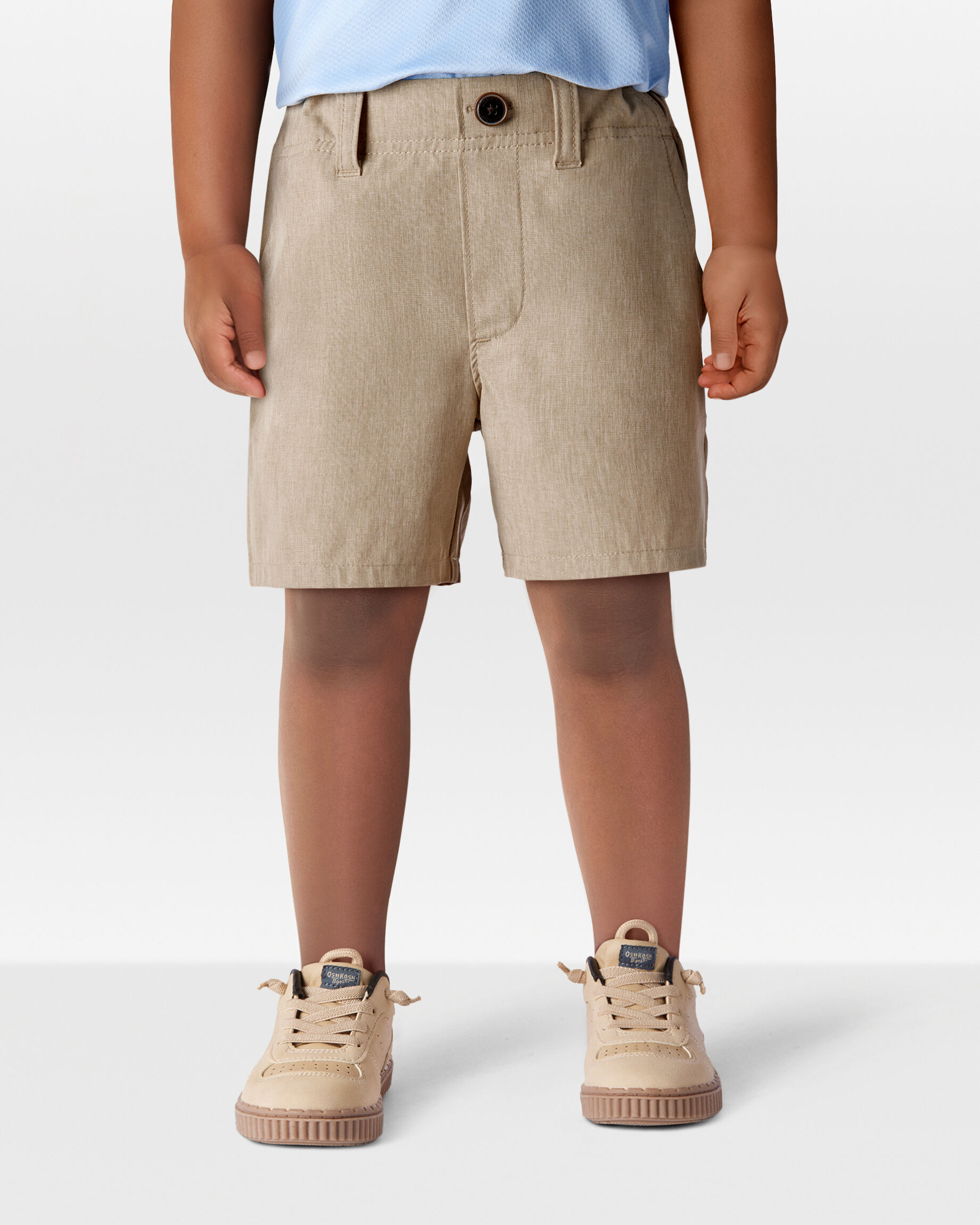 Toddler Boy Active Pull-On Uniform Shorts - Khaki - OshKosh