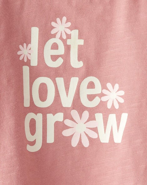  Product image 3 of Baby Organic Cotton Let Love Grow Flutter Tee