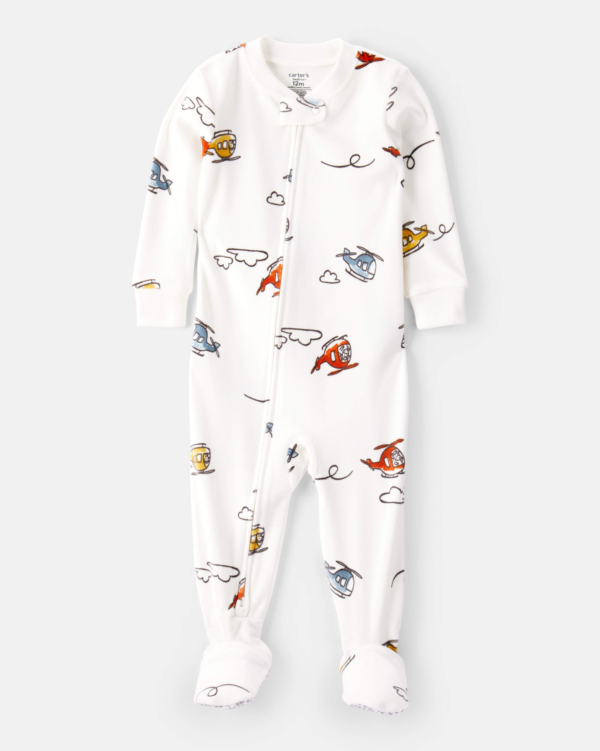 トップス DESCENDANT for KIDS 130 Toddler Boy Helicopter DreamPlush Snug Fit Long-Sleeve 1