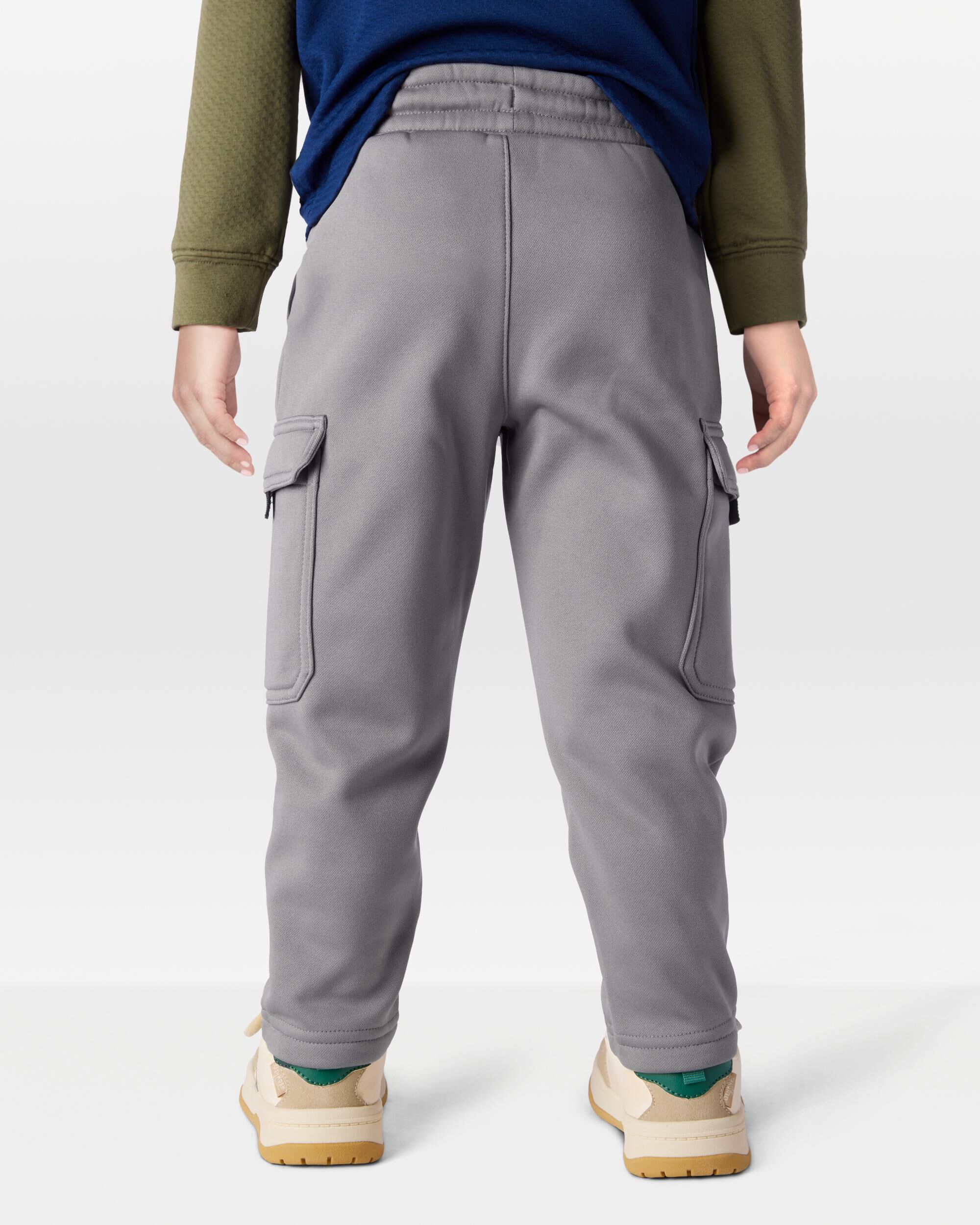 Toddler Solid Fleece Pants - Grey - OshKosh | Carter's