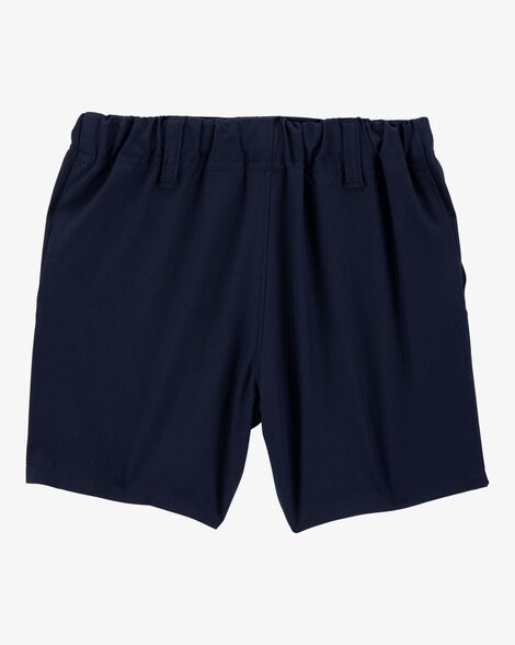 Product image 4 of Toddler Boy Active Pull-On Uniform Shorts - Navy