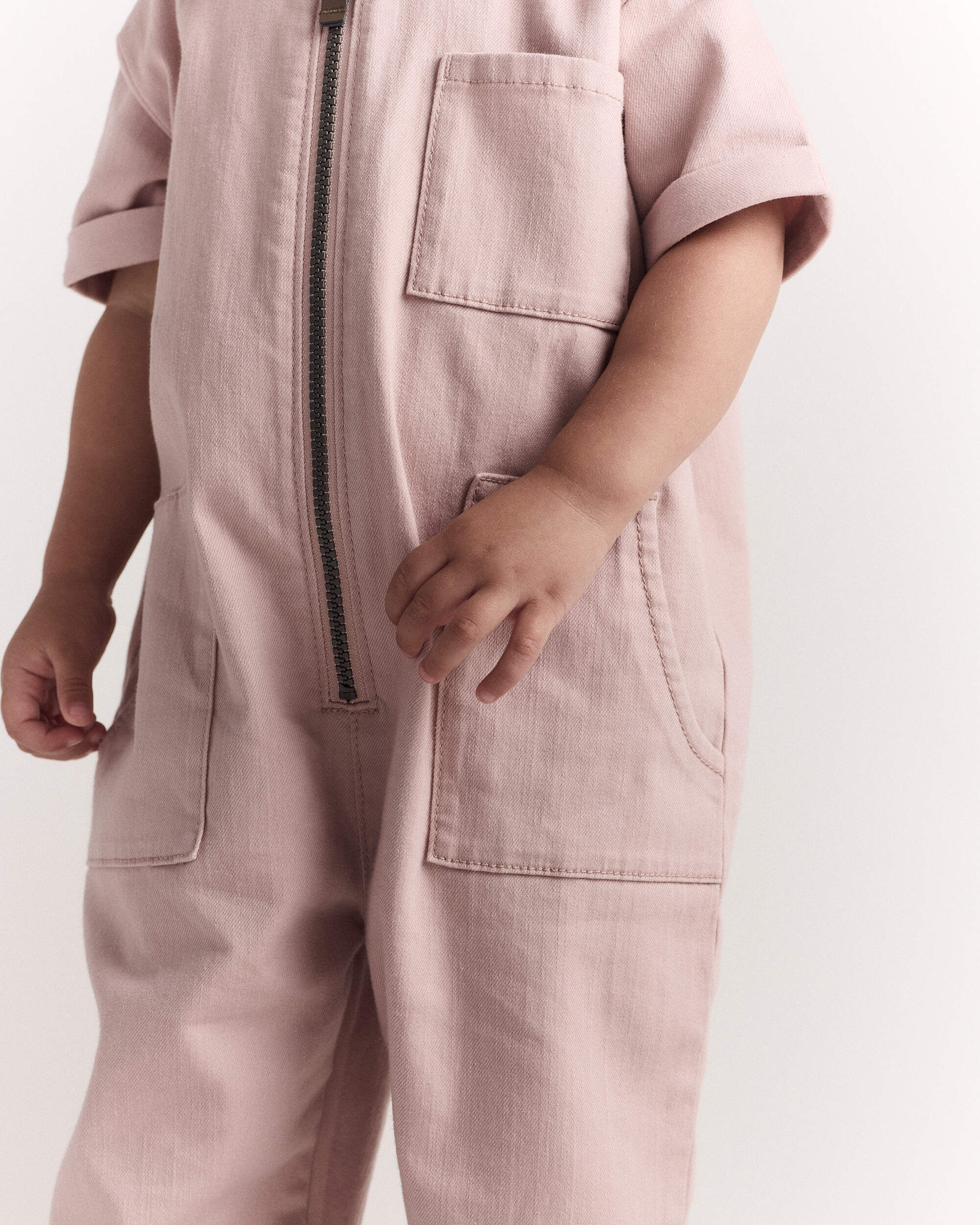 Toddler Day Out™ Jumpsuit - Light Pink