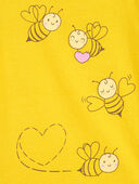 Yellow - Toddler Bee Graphic Tee, Selected