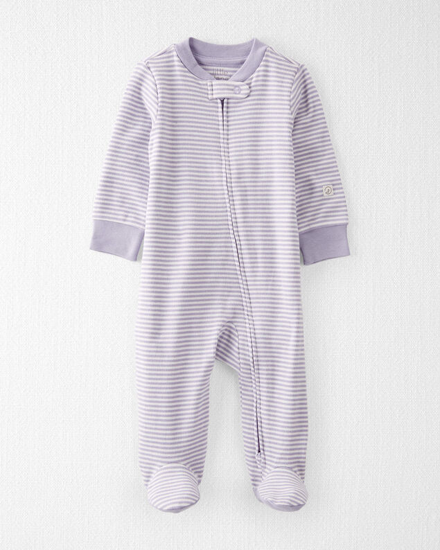 Product image 1 of Baby  Organic Cotton Striped Sleep & Play Pajamas 
