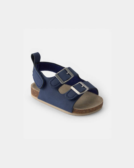 baby boy sandals - navy