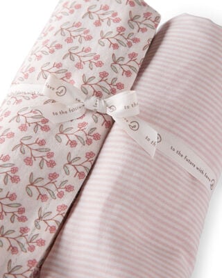 Product image 2 of Baby 2-Pack Organic Cotton Muslin Swaddle Blankets