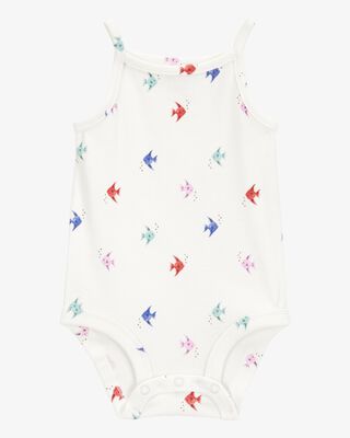 Product image 1 of Baby Fish Print Sleeveless Bodysuit