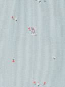 Blue - Baby 2-Piece Mouse Print Bodysuit Pant Set, Selected