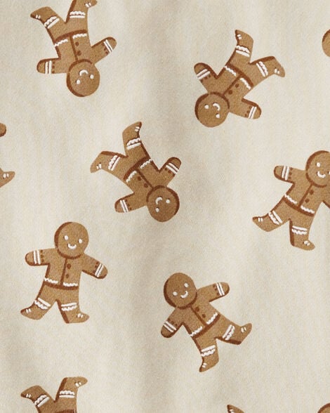  Product image 3 of Toddler 2-Piece Gingerbread Man Holiday Set Made with Organic Cotton