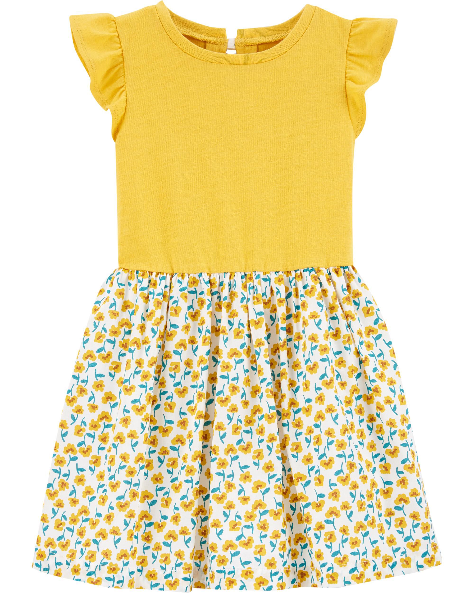 carters yellow dress
