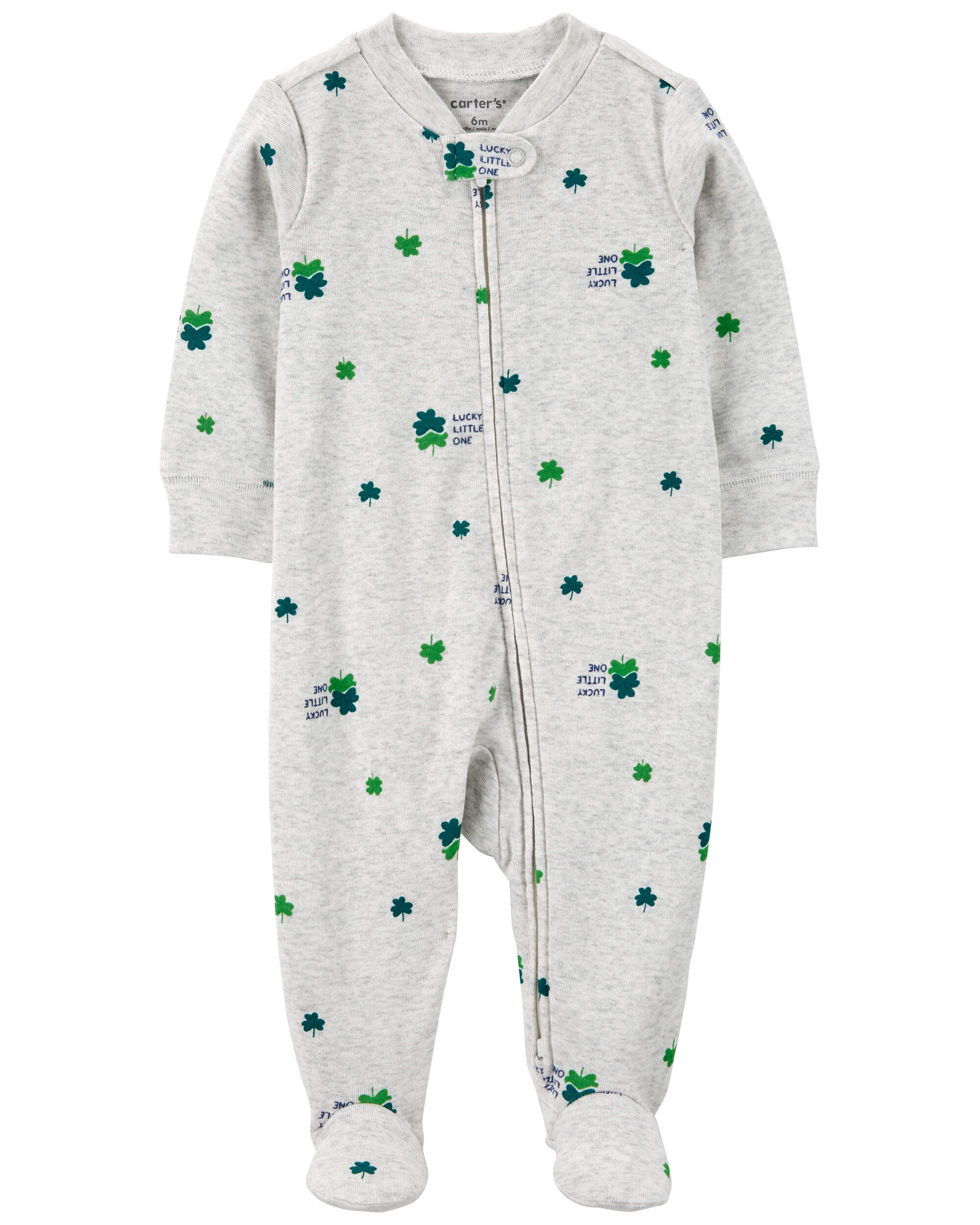 Baby st patricks day pajamas hot sale