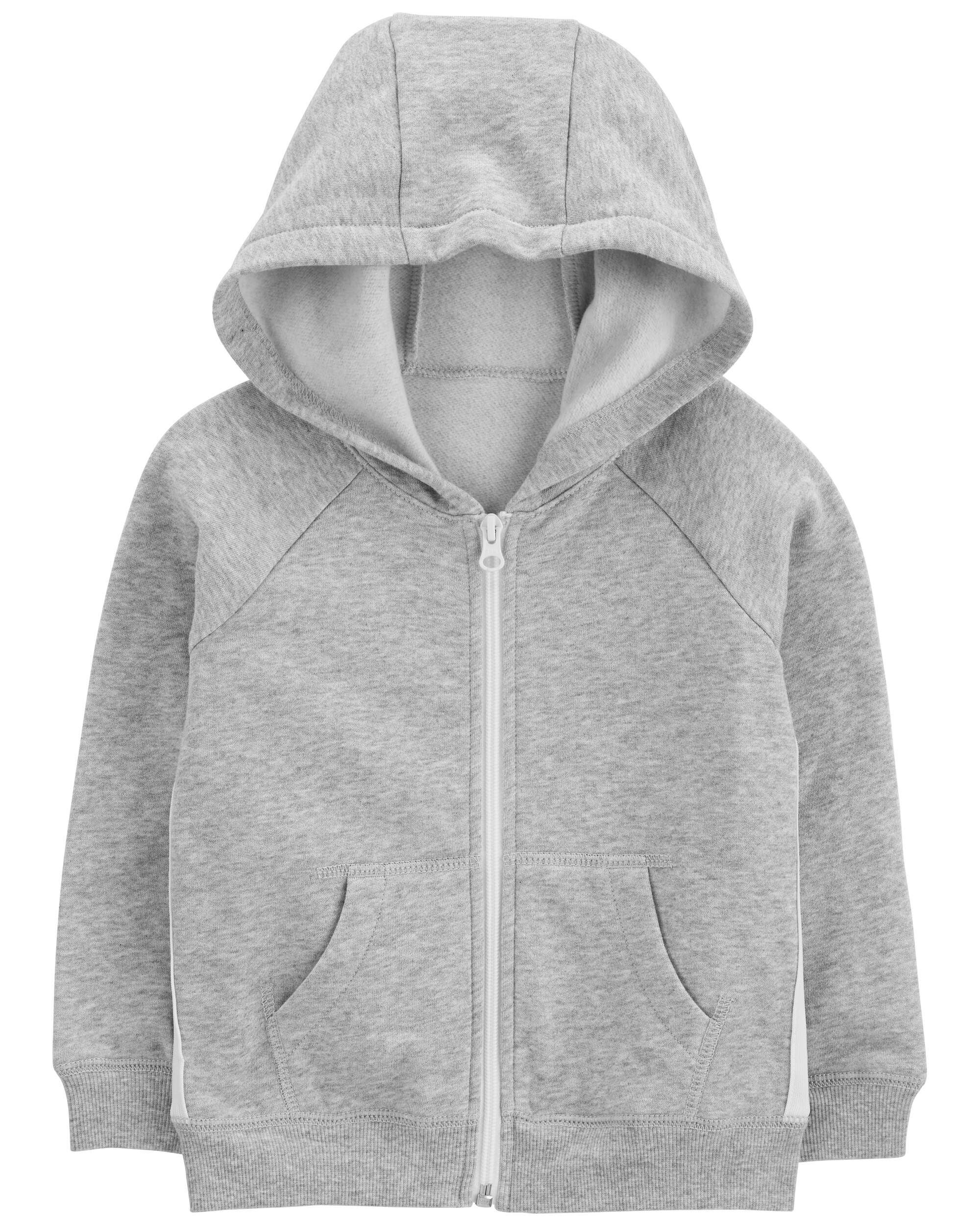 Zip Up Fleece Hoodie
