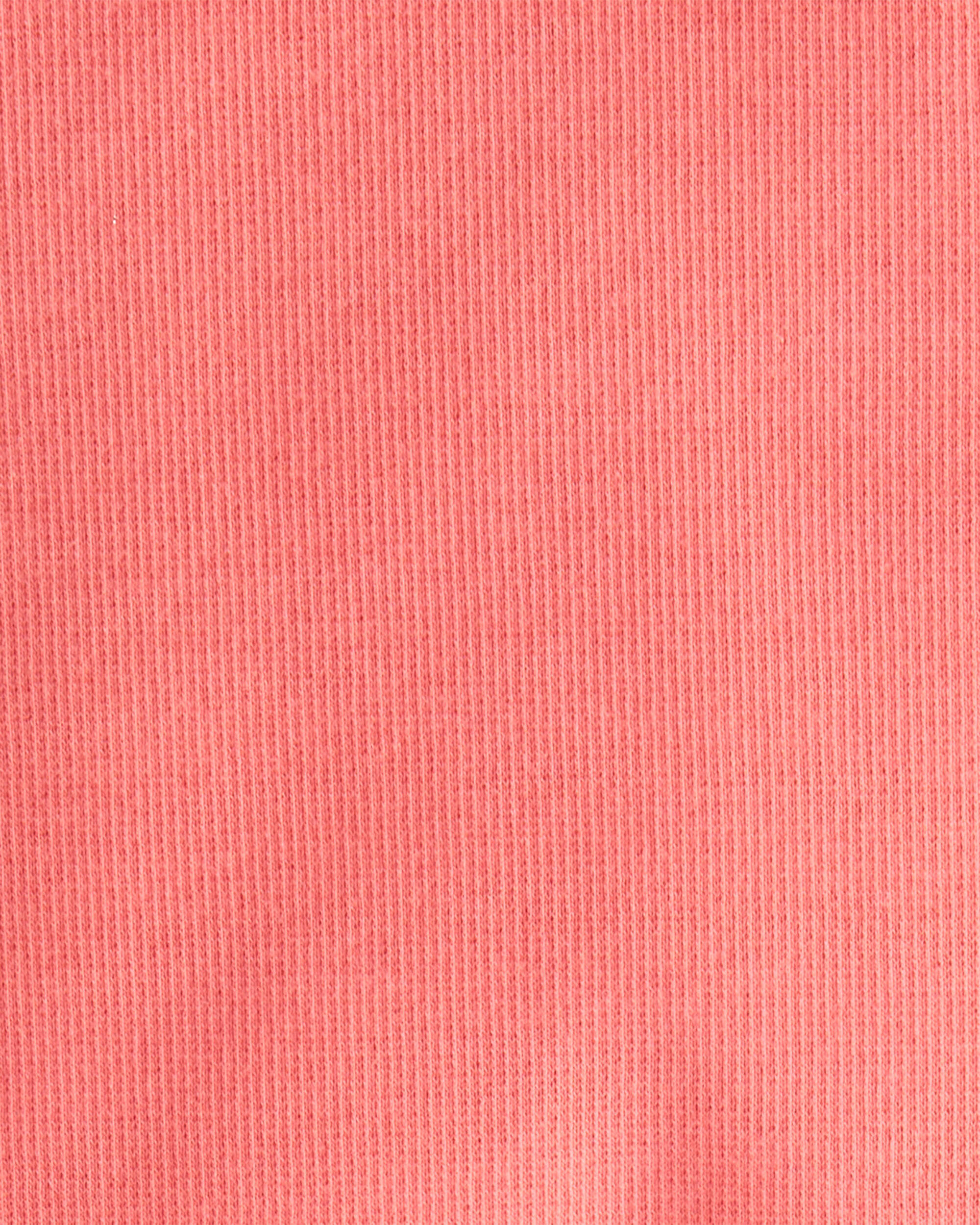 Toddler Organic Cotton Ribbed Pajamas Set