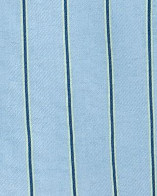Product image 2 of Kid Striped Loose Fit 2-Piece Pajamas - Blue
