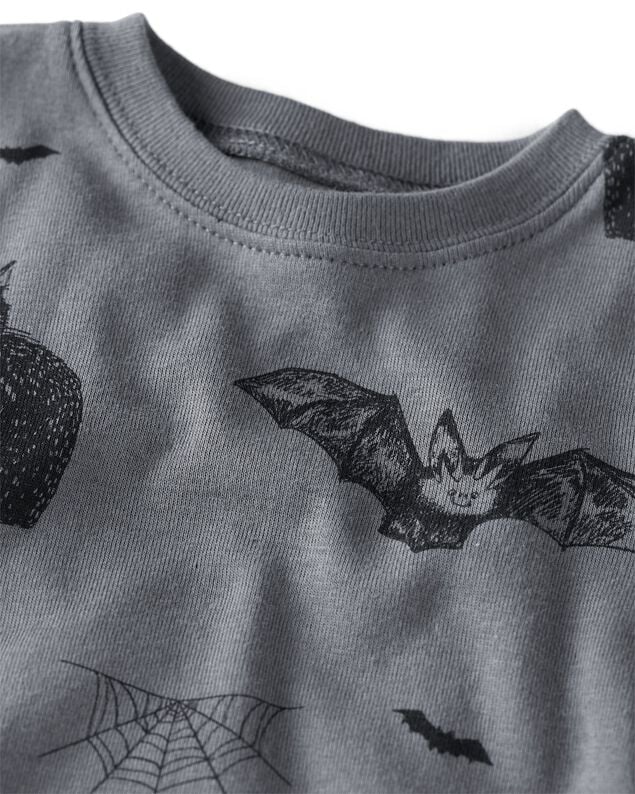 Product image 2 of Baby Organic Cotton Pajamas in Spooky Creatures Print