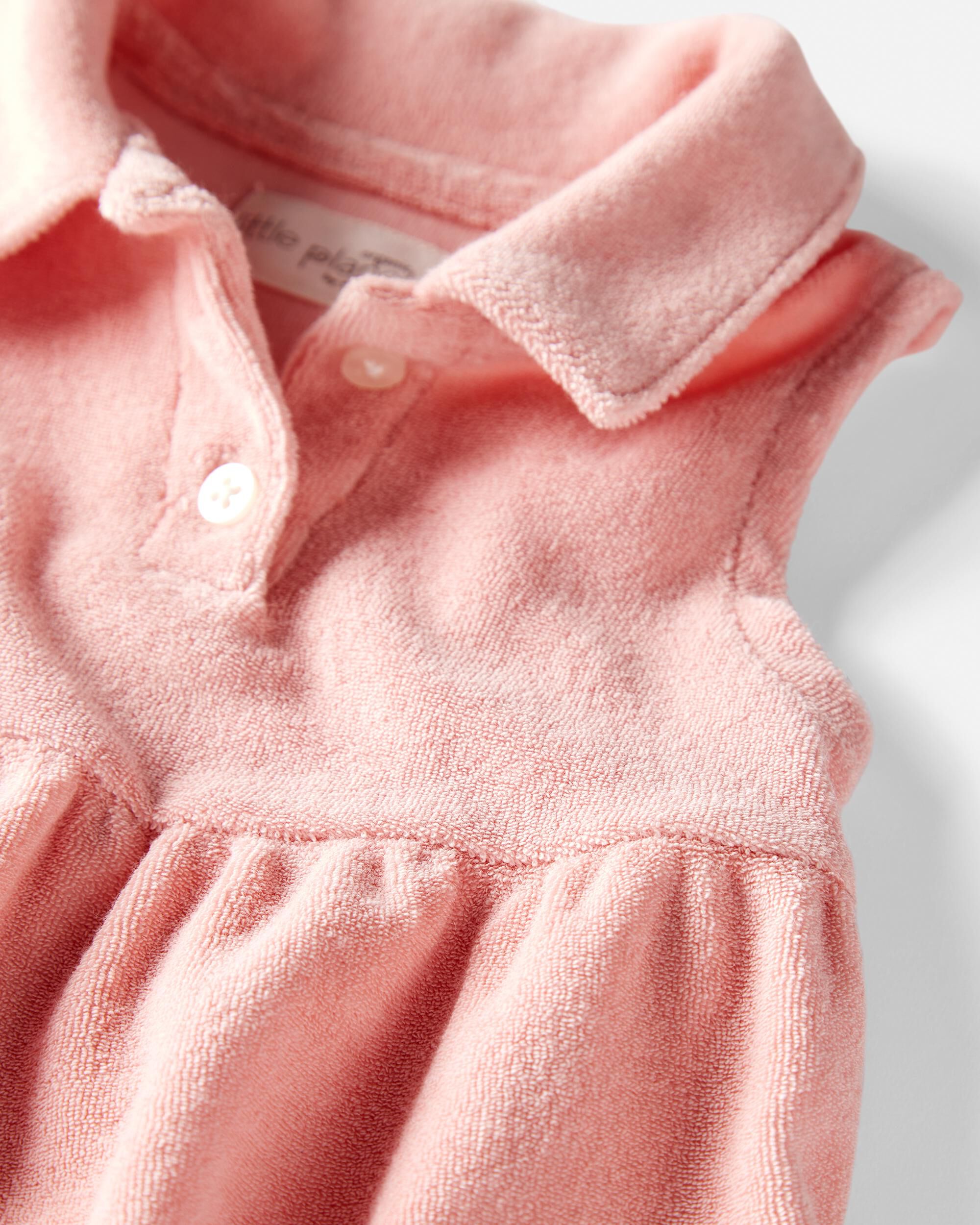 Baby Terry Dress Made With Organic Cotton