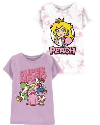 Product image 1 of Kid 2-Pack Super Mario Bros Tees