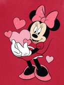 Red - Kid Minnie Mouse Valentine's Day Tee - Red, Selected
