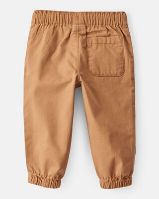 Product image 2 of Baby Boy Cotton Pull-On Fashion Pants - Brown