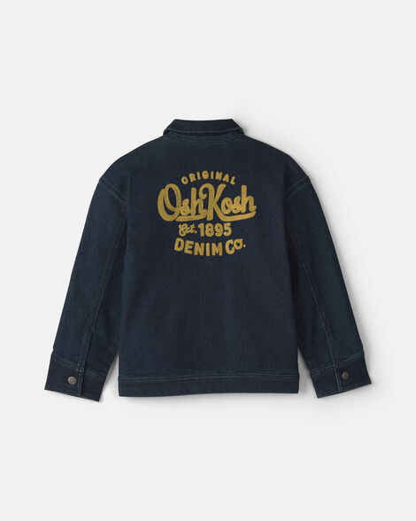 Boys Original OshKosh Denim Co' Denim Jacket - Dark Wash