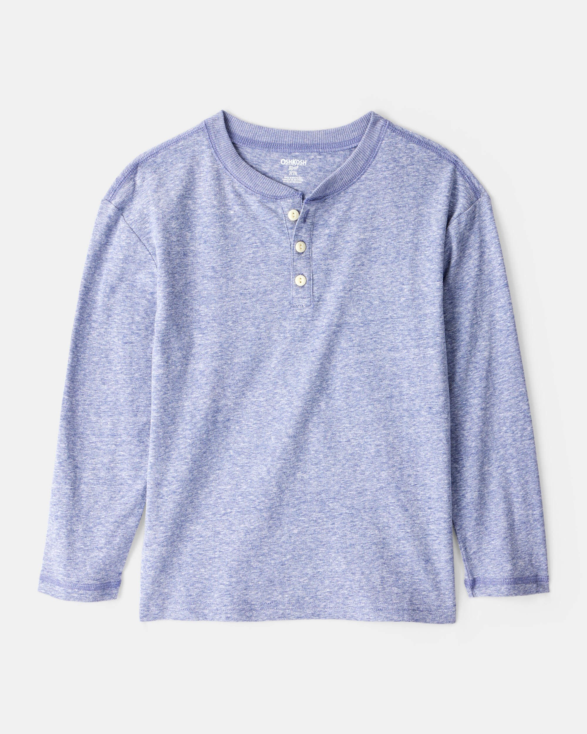 Boys Long-Sleeve Henley