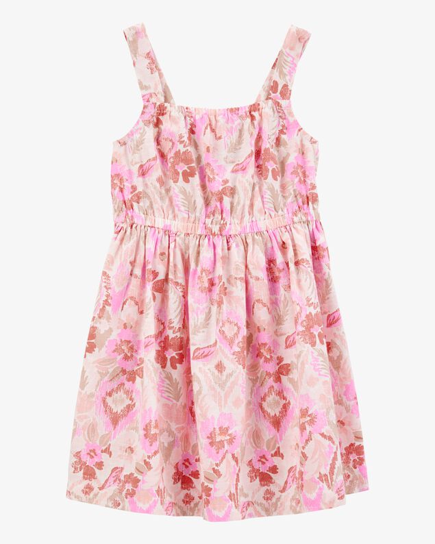 Product image 1 of Baby Floral Print Dress  - Pink