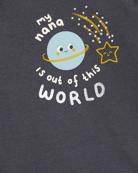  Product image 2 of Baby Nana Is Out Of This World Long-Sleeve Bodysuit