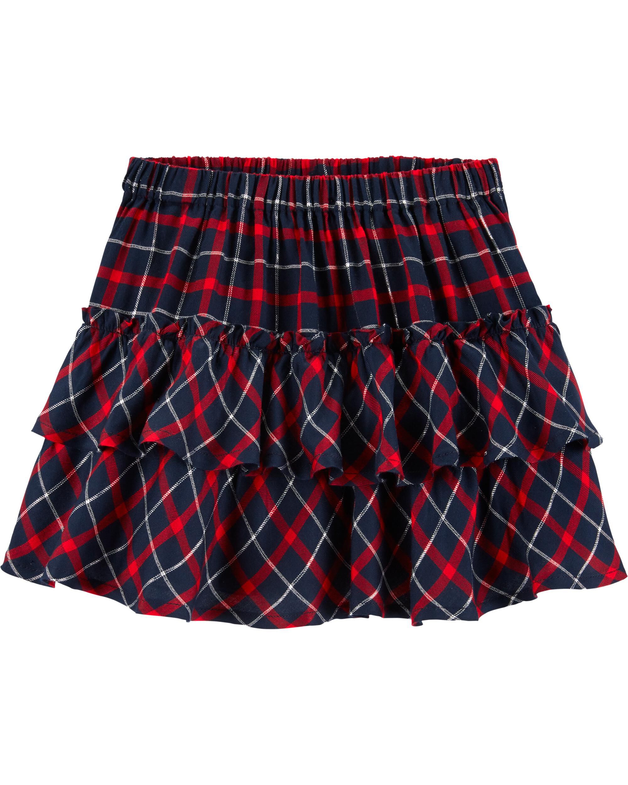 ruffle plaid skirt carters com plaid design