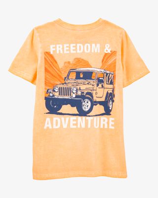 Product image 2 of Kid Jeep Graphic Tee - Orange