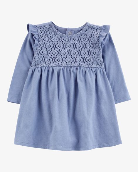 Product image 1 of Baby Eyelet Chambray Dress