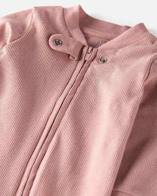 Product image 2 of Baby  Organic Cotton Sleep & Play Pajamas in Pink