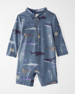 Product image 1 of Baby Recycled Long Sleeve Rashguard Swimsuit