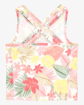 Product image 2 of Kid Floral Active Racerback Tank - Yellow