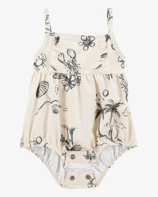 Product image 2 of Baby 1-Piece Beach Print Swimsuit