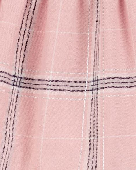 Product image 5 of Baby 2-Piece Plaid Dress & Sherpa Vest Set
