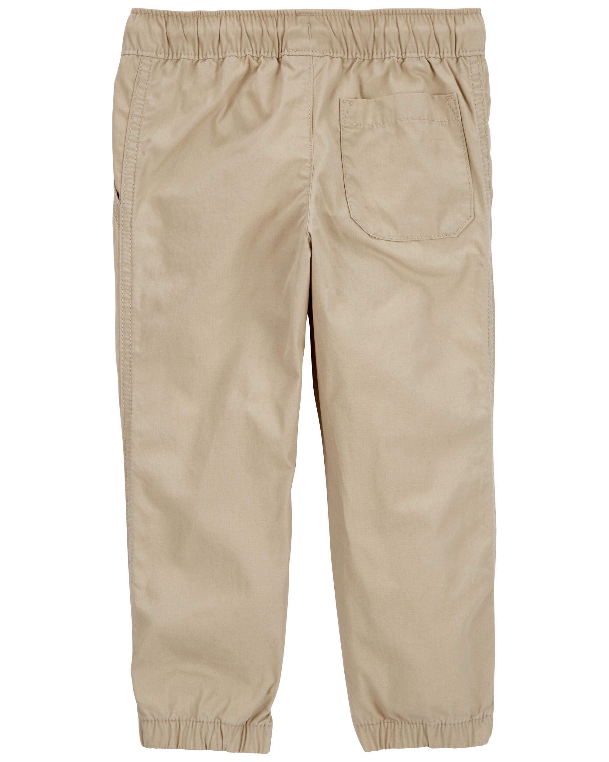 Baby khaki joggers shop