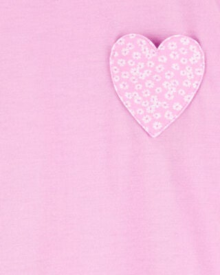 Product image 2 of Kid 2-Piece Heart Loose Fit Pajamas