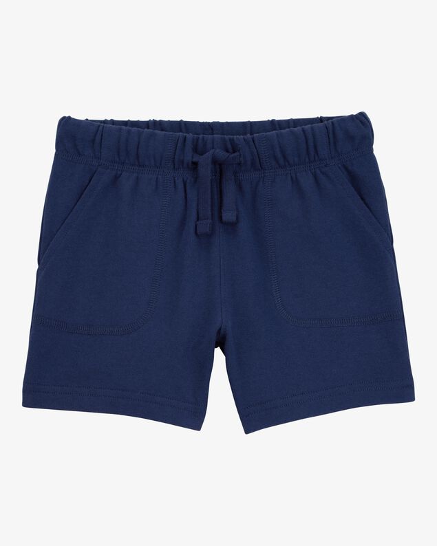 Product image 1 of Baby Boy Pull-On French Terry Shorts - Navy