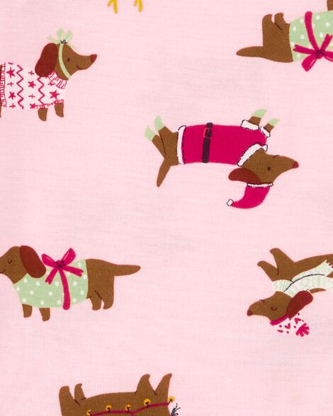  Product image 2 of Toddler 2-Piece Christmas Dog PurelySoft Pajamas