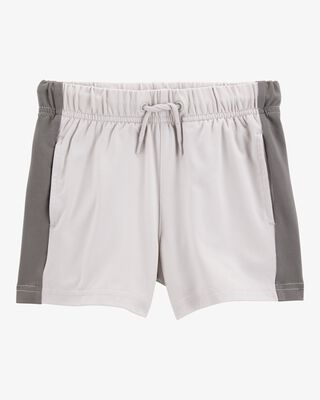 Product image 1 of Toddler Colorblock Pull-On Active Shorts - Grey